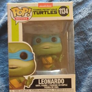 Funko Pop! Teenage Mutant Ninja Turtles Leonardo Figure - Green and Blue
